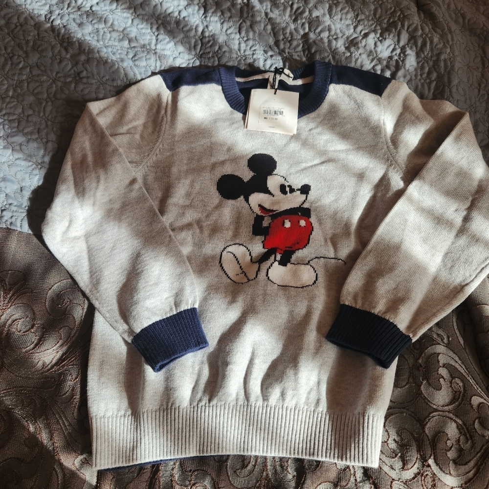 New mickey mouse sweater